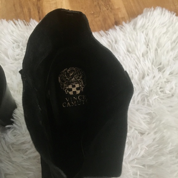 🌺Vince Camuto Feina Boho Bootie Black Leather 10 - Picture 6 of 8